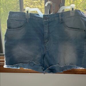 Women's Blue Denim Shorts